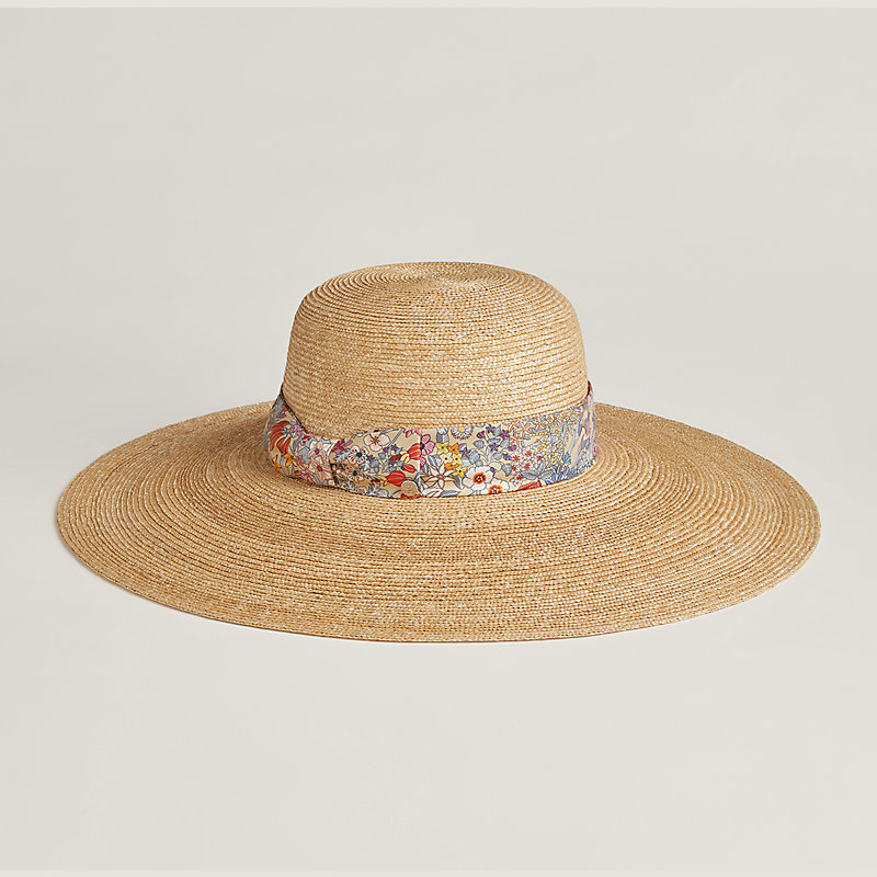 【おしゃれ♪】HERMES エグランタイン ブルーム ハット ハット 《エグランティーヌ・ブルーム》 - ベージュ | Hermès